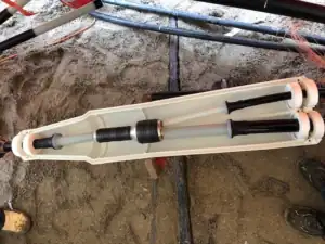 Aftakmof binnenkant windpark Enercon Aftakmof binnenkant windpark Enercon