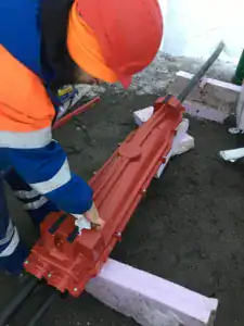 Aftakmof windpark Zweden