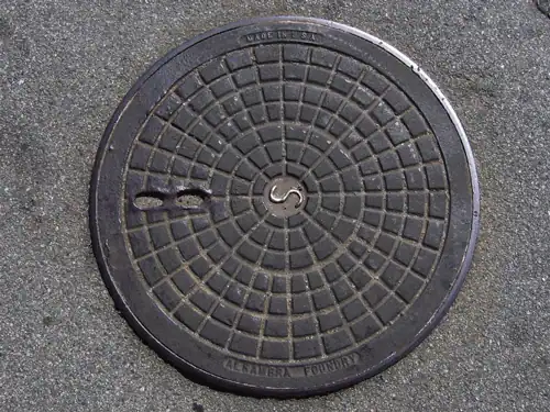 Lid manhole Coperchio del pozzetto