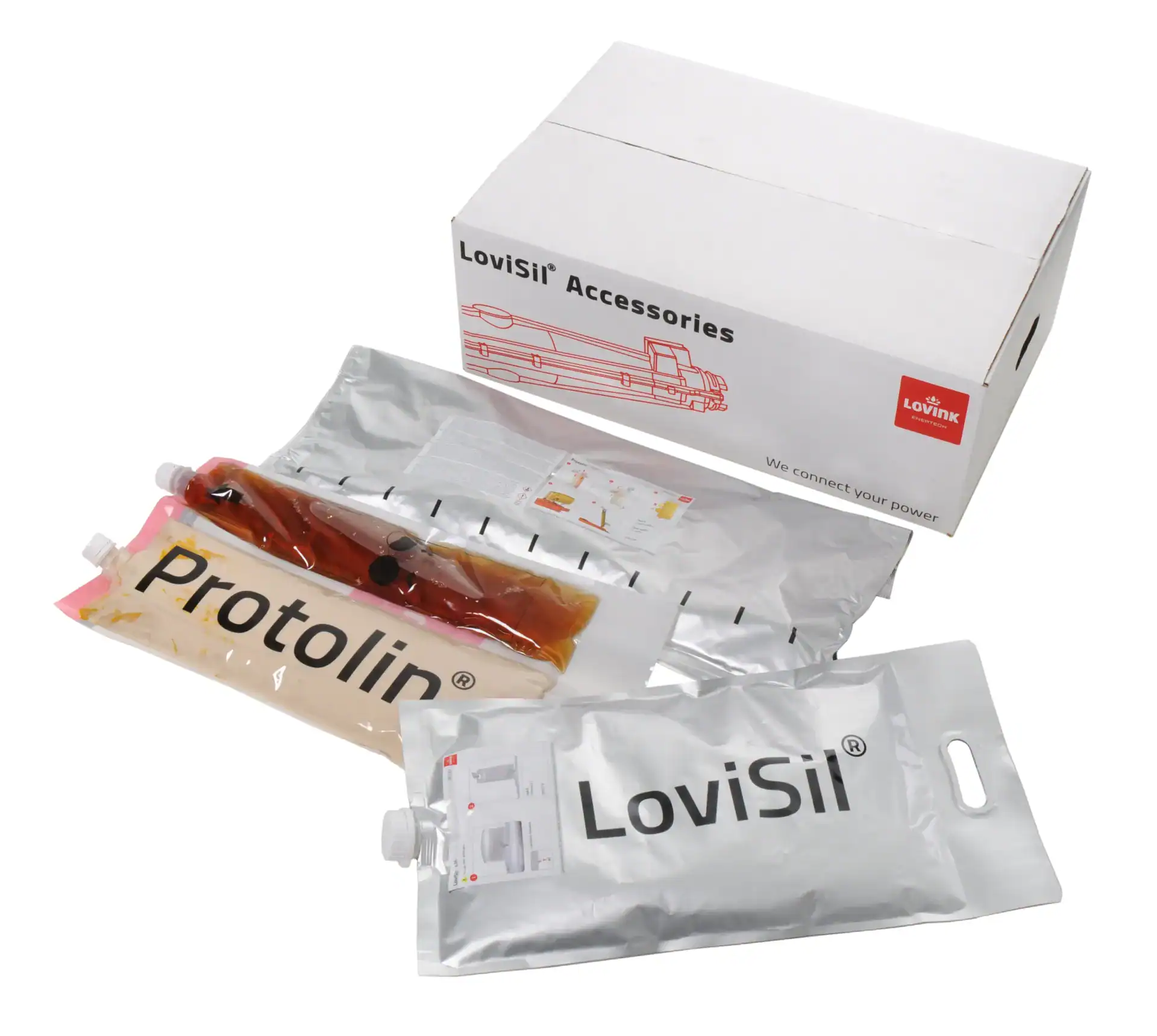 Resin module contents lovisil cable gland