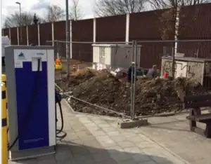 Lasgat aftakmof montage kabelmoffen