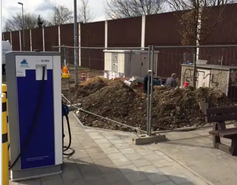 Lasgat aftakmof montage kabelmoffen