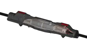 LoviSil M Connection joint 36 kV Typical joint with Silicone Insulation that dampens effects of harmonics in electricity Grids